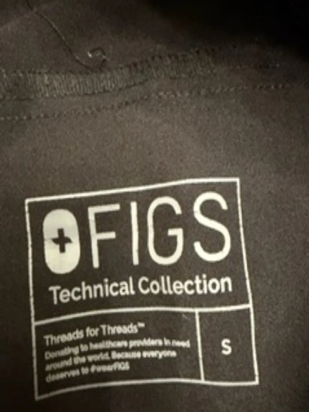 Figs Tansen Jogger Scrub Pant in Black size Small